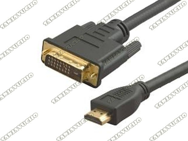 & CABLE HDMI A DVI 24+1 1,5 MTS (3132)